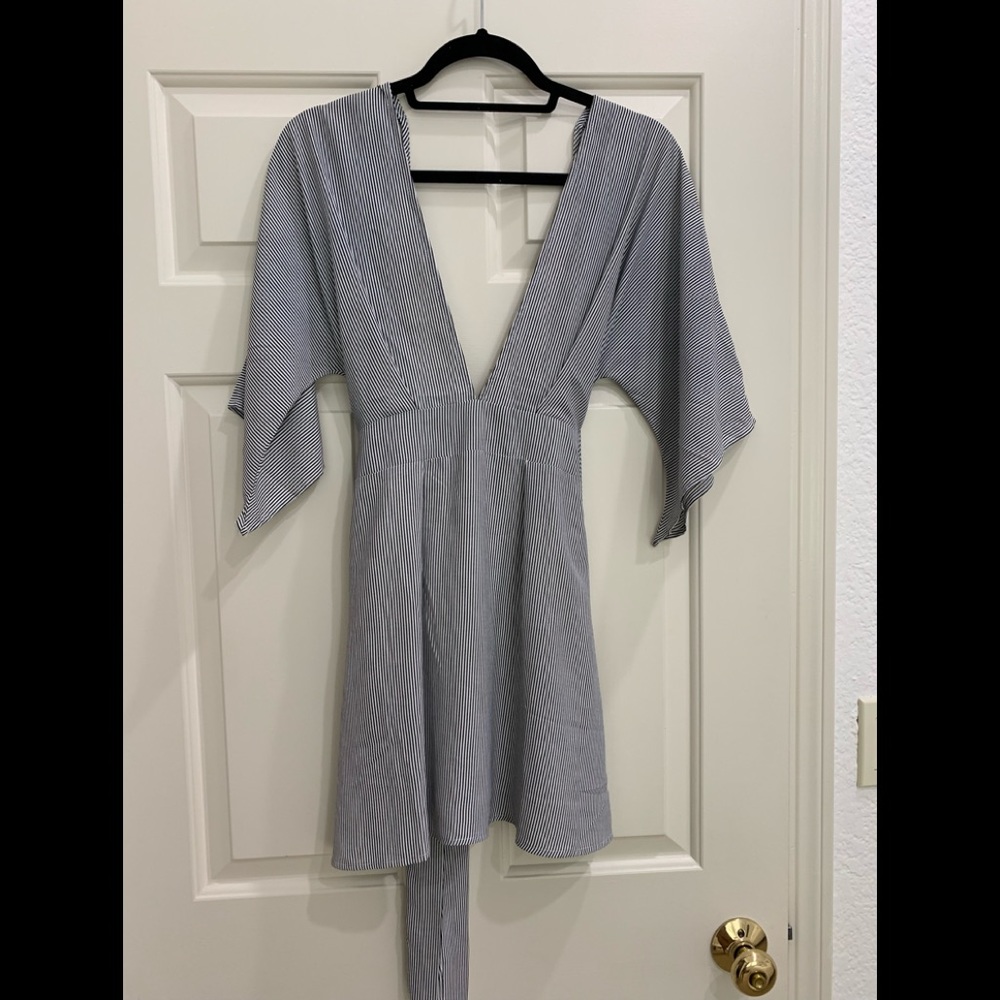 Black and white dress